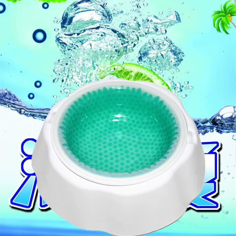 Summer Cooling Portable Dog & Cat Ice Bowl Pet Supplies